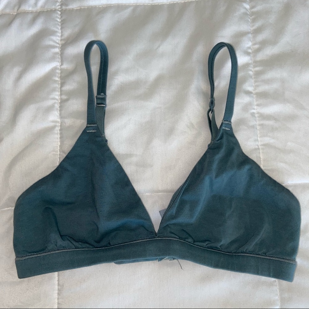 SKIMS cotton triangle bralette